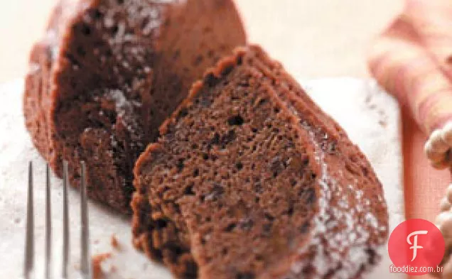 Makeover Bolo De Cacau-Maçã Com Especiarias