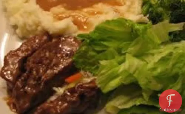 Bife redondo e molho II
