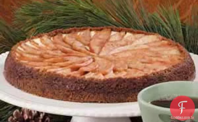 Gingersnap Pear Tart