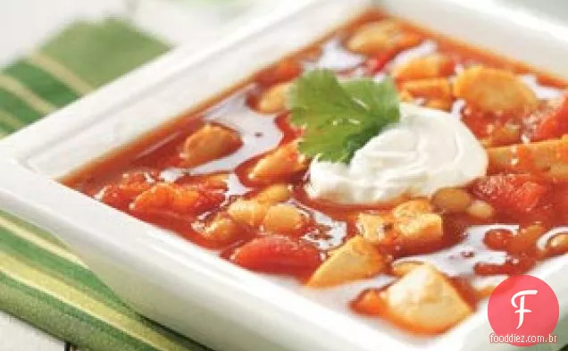 Sopa Picante De Feijão De Peru