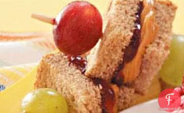 PBJ em uma vara