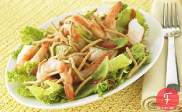 Salada Rápida De Camarão