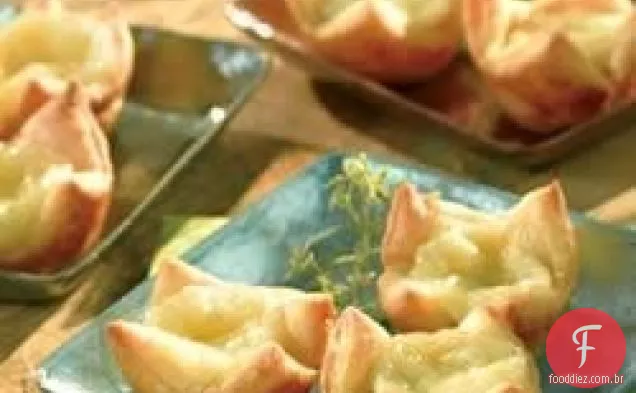Tortinhas de Brie e de Nogueira