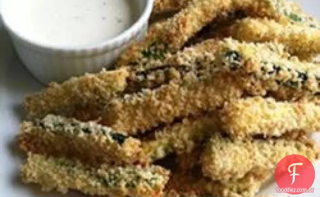 Batatas Fritas De Abobrinha Assadas