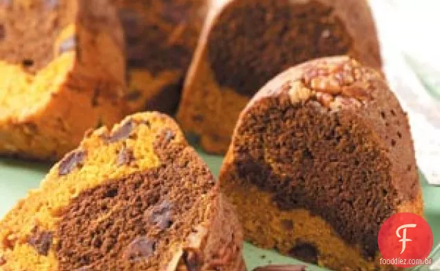 Bolo De Abóbora Com Gotas De Chocolate