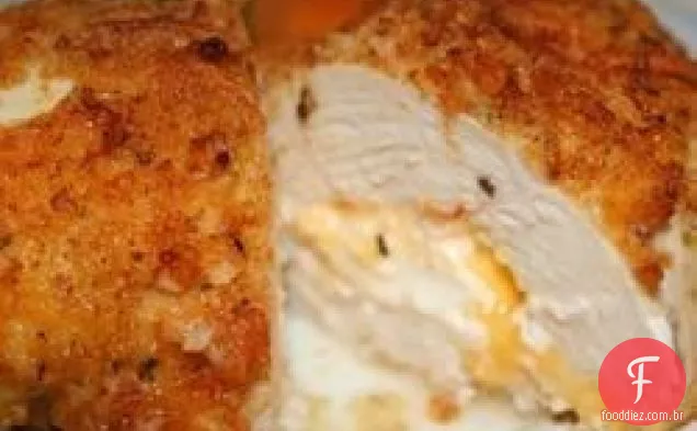 Frango Recheado Duplo Com Alho E Limão