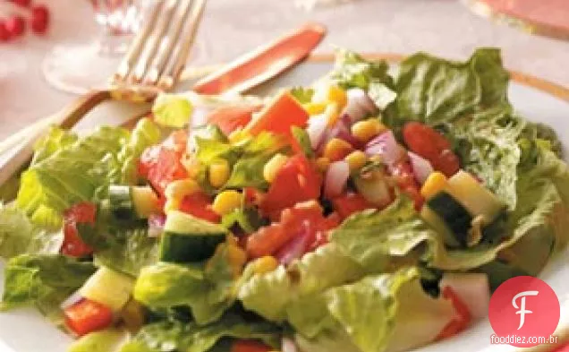 Salada De Gaspacho Colorida