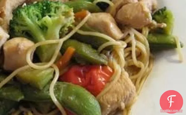 Frango Macarrão Chinês
