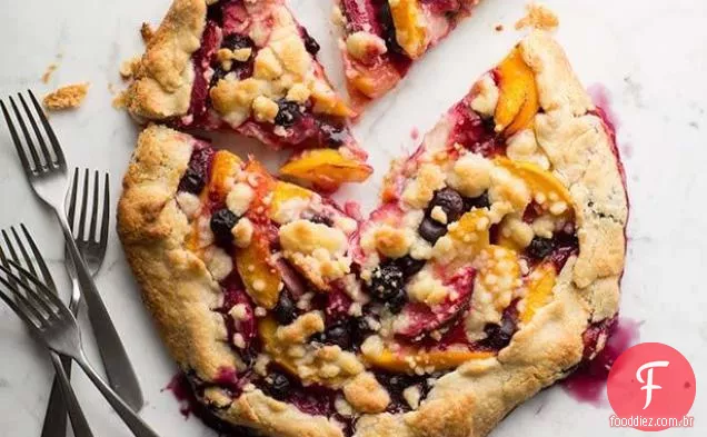 Crostata De Frutas De Verão