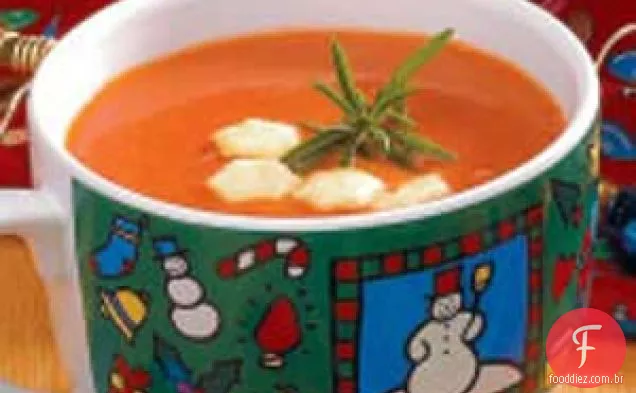 Sopa Rápida De Tomate