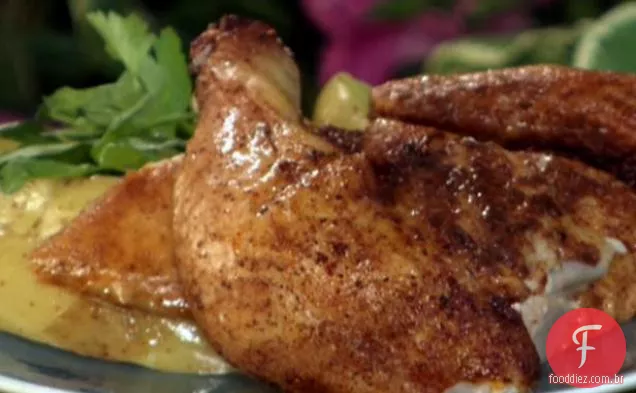 Frango Fumado Com Dezasseis Especiarias