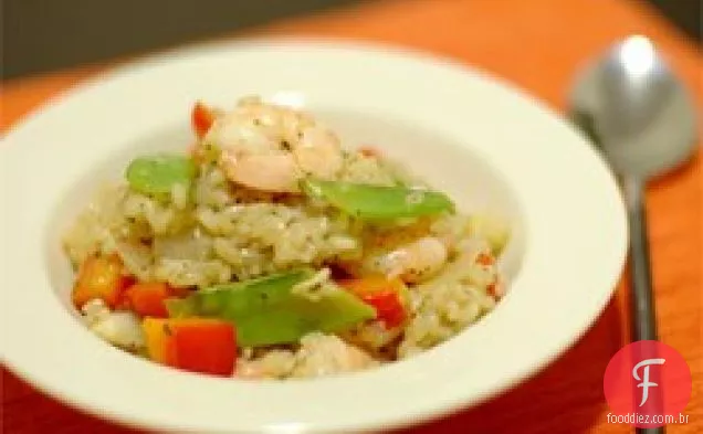 Risoto De Frutos Do Mar Com Limão