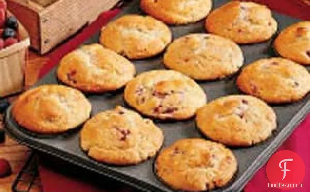 Muffins De Baga Com Creme De Leite