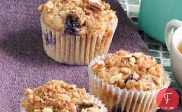Muffins De Bagas De Banana