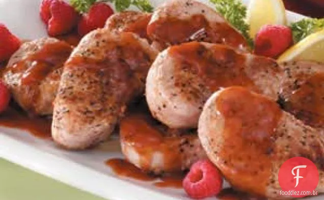Lombo De Porco Com Framboesa
