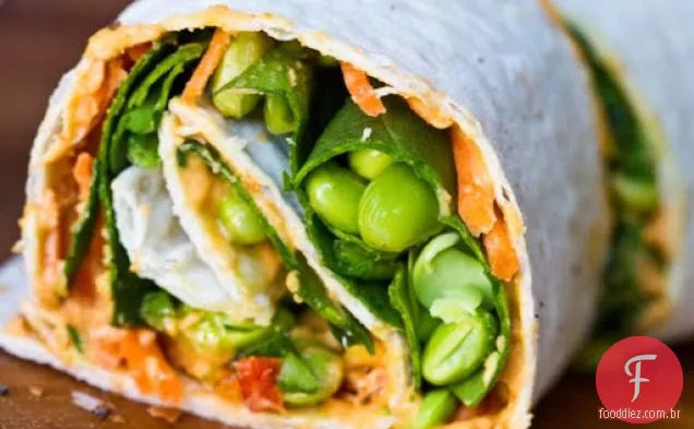Envoltório Espiral Hummus Fácil