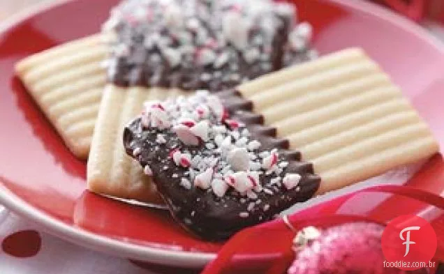 Spritz Mergulhado Em Chocolate