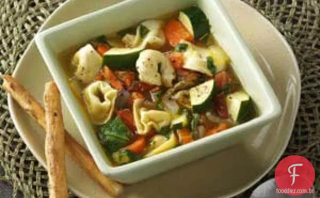 Sopa Tortellini Vegetariana