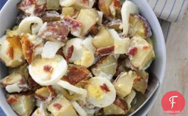 Salada De Batata Vermelha Assada