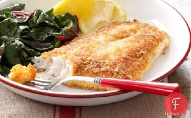 Walleye Com Revestimento Crocante
