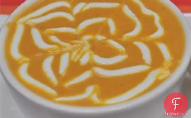 Sopa Cremosa De Batata-Doce