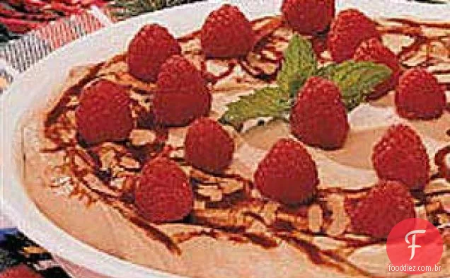 Sobremesa Com Chocolate E Framboesa