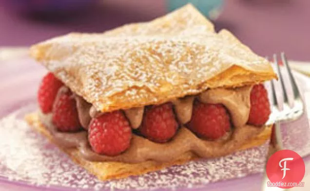 Chocolate Framboesa Napoleões