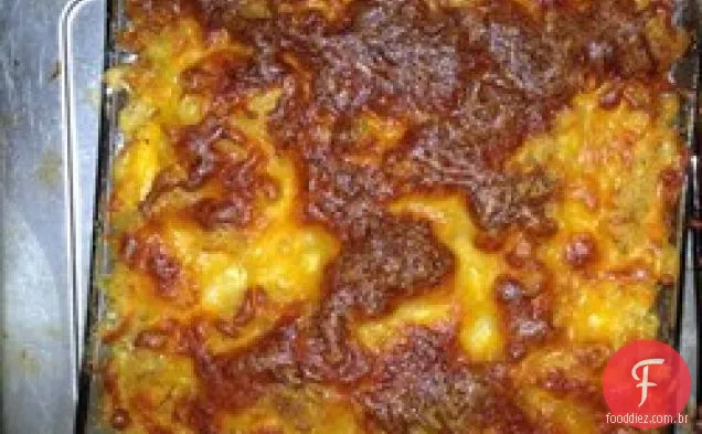 Macarrão com queijo estilo sulista