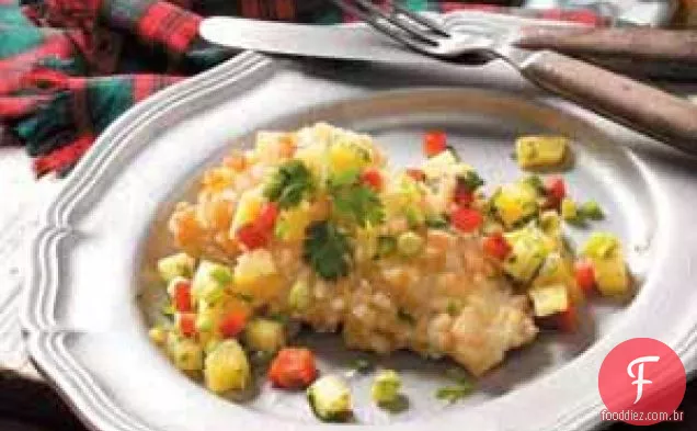 Tilápia Com Crosta De Macadâmia