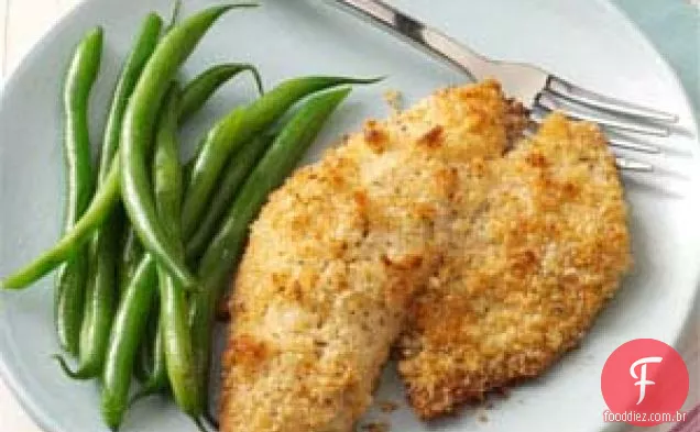 Tilápia Assada À Milanesa