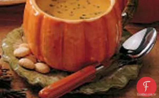 Sopa De Abóbora Ao Curry