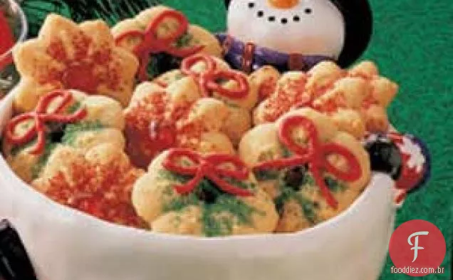 Almond Spritz cookies