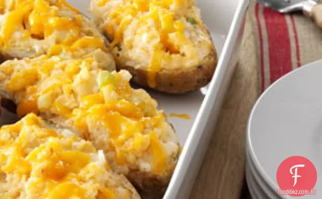 Batatas Assadas Recheadas Com Atum