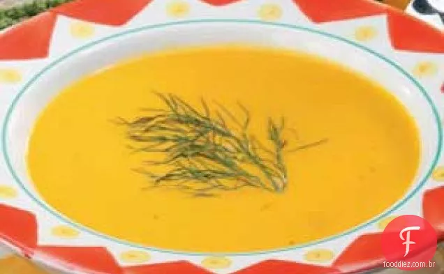 Sopa De Cenoura Ao Caril