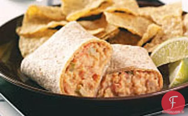 Burritos De Feijão Saudáveis
