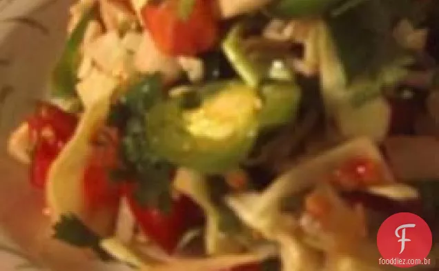 Salada de Couve, Tomate e cebola