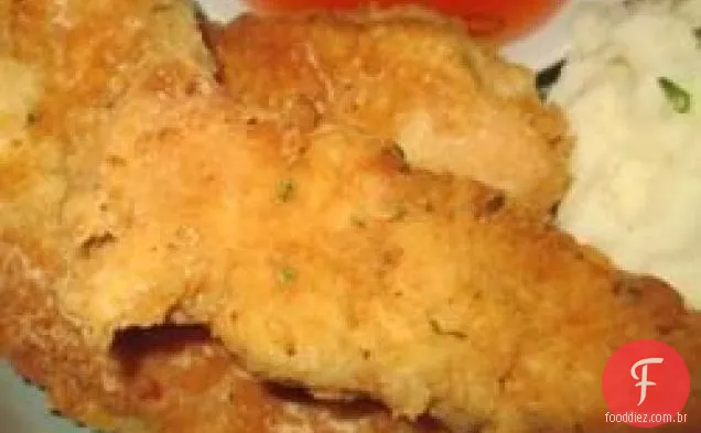 Peitos De Frango Fritos