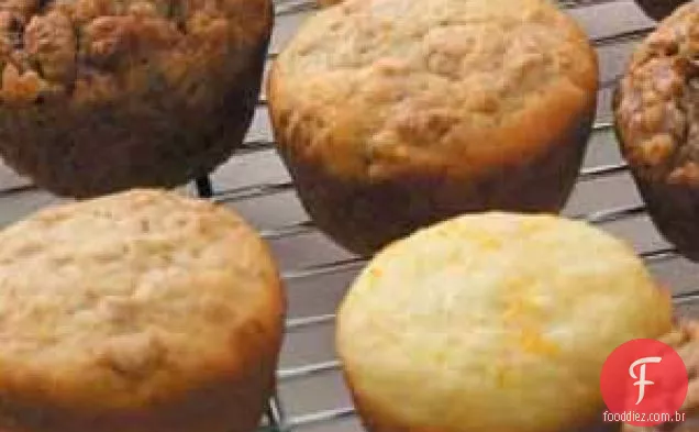 Muffins De Aveia E Banana