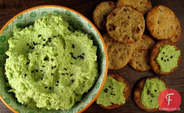 Alho Torrado Edamame Hummus