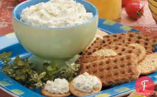 Pasta De Queijo De Alho Com Ervas