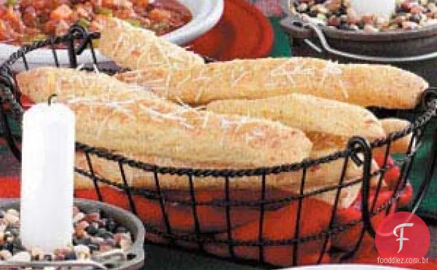 Palitos De Pão Com Ervas