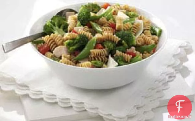 Salada Asiática Da Massa Da Galinha