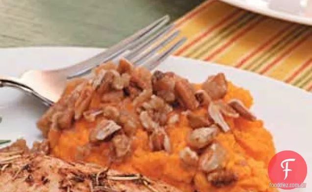 Caçarola De Batata-Doce De Noz-Pecã