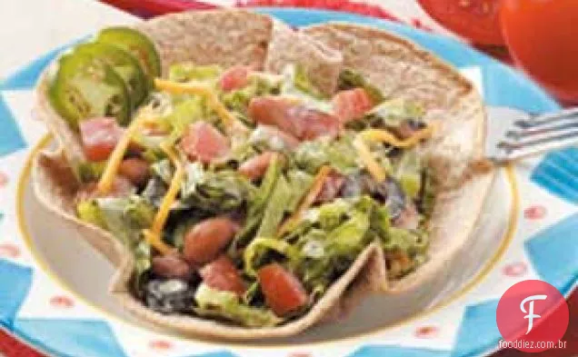 Salada De Taco Vegetariana