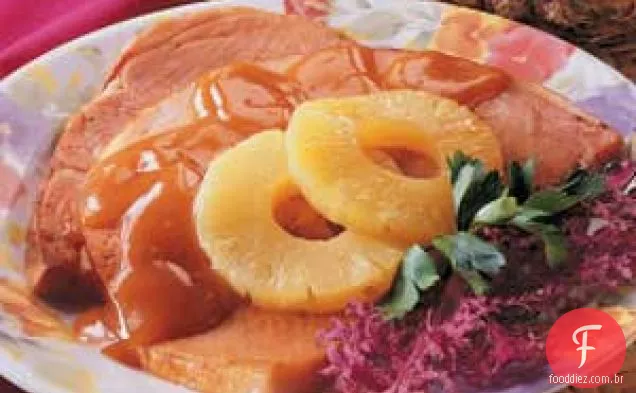 Fatia Vitrificada Do Presunto