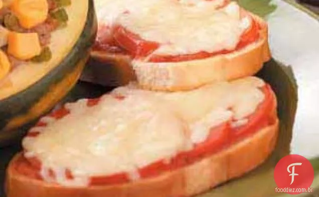 Sanduíches De Queijo De Tomate