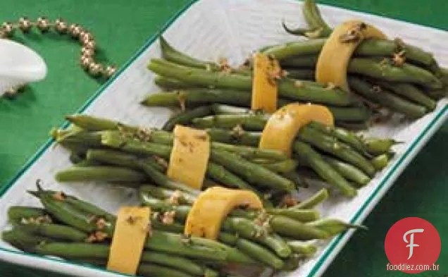 Feixes De Feijão Verde