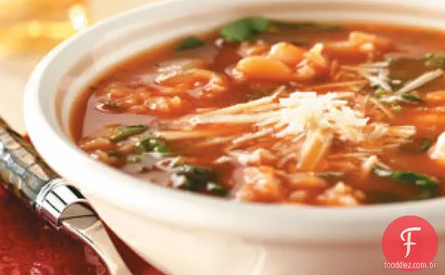 Espinafre Sopa De Feijão Branco