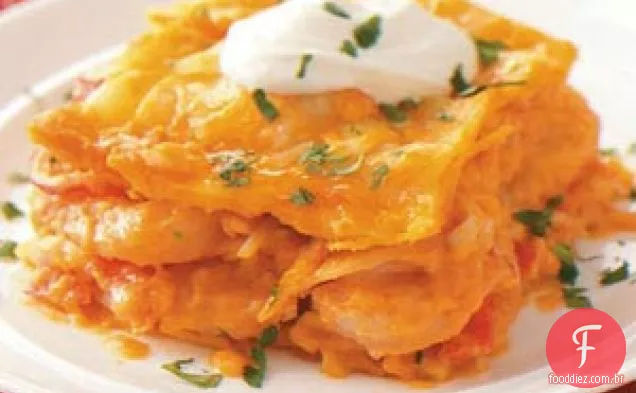 Lasanha De Tortilha De Frutos Do Mar