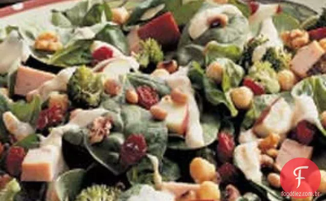 Salada De Peru De Dois Feijões
